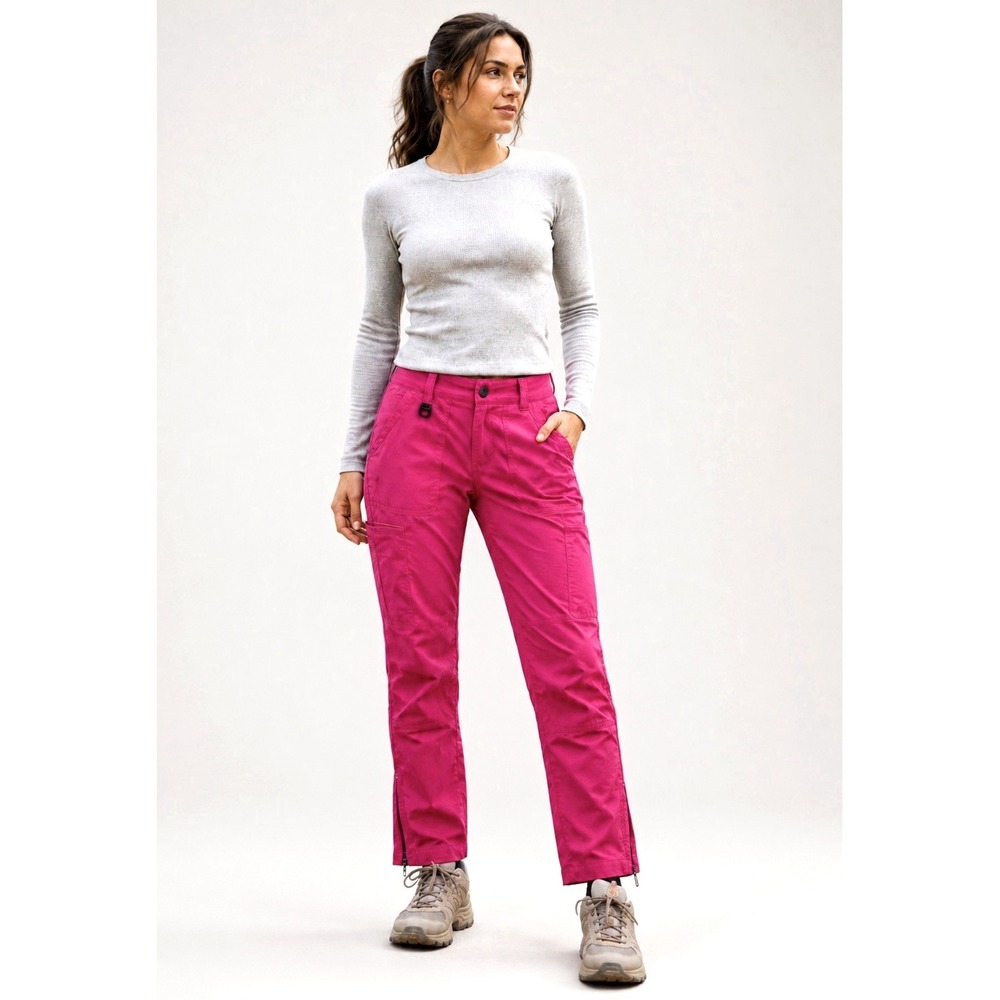 NEW!  Carhartt Cargo Rugged Flex Ripstop Utility Pants Hot Pink SZ XS